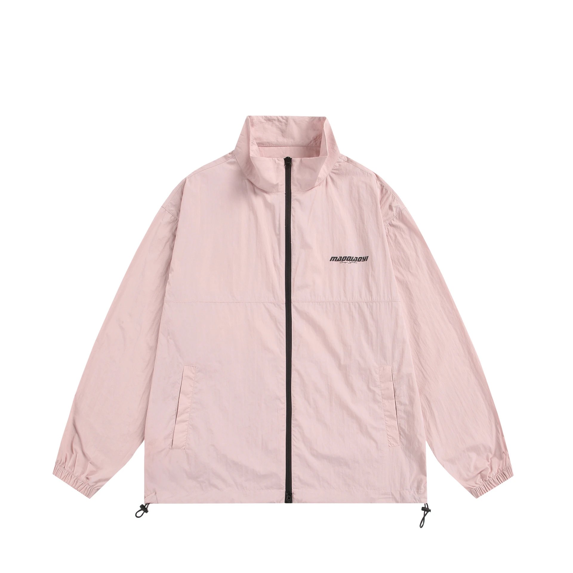 Design Maoqiaoyi Windbreaker Set Beige Outerwear Set Sets - 17