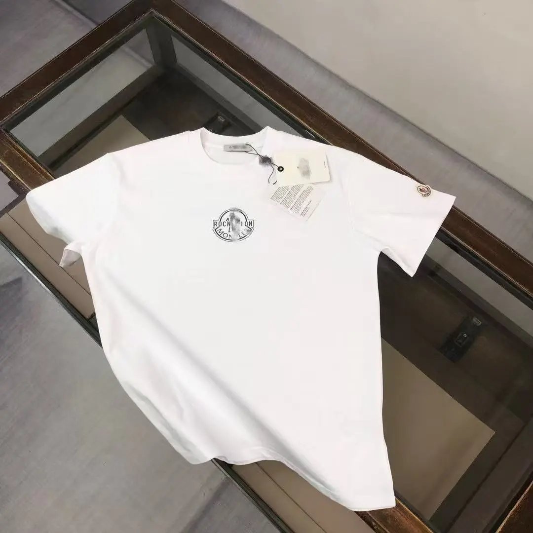 Moncler Logo Print Black T-Shirt - 4