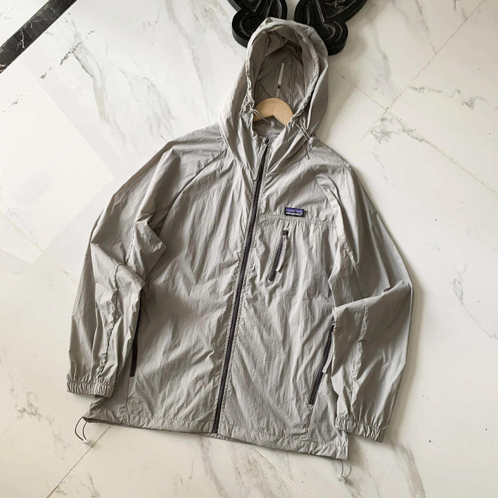 Patagonia Houdini Jacket Pink with Purple Zippers Windbreaker Outerwear.windbreaker - 12