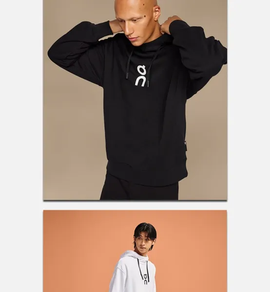On Running Logo Hoodie White - 29