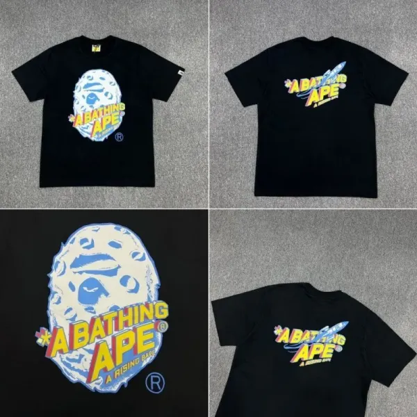 A Bathing Ape Moon White T-Shirt - 12