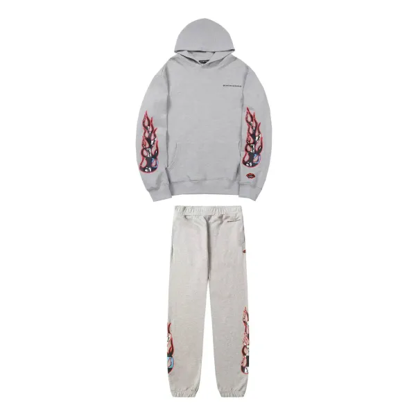 Chrome Hearts x Rick and Morty Control Zip-Up Hoodie Black - 6