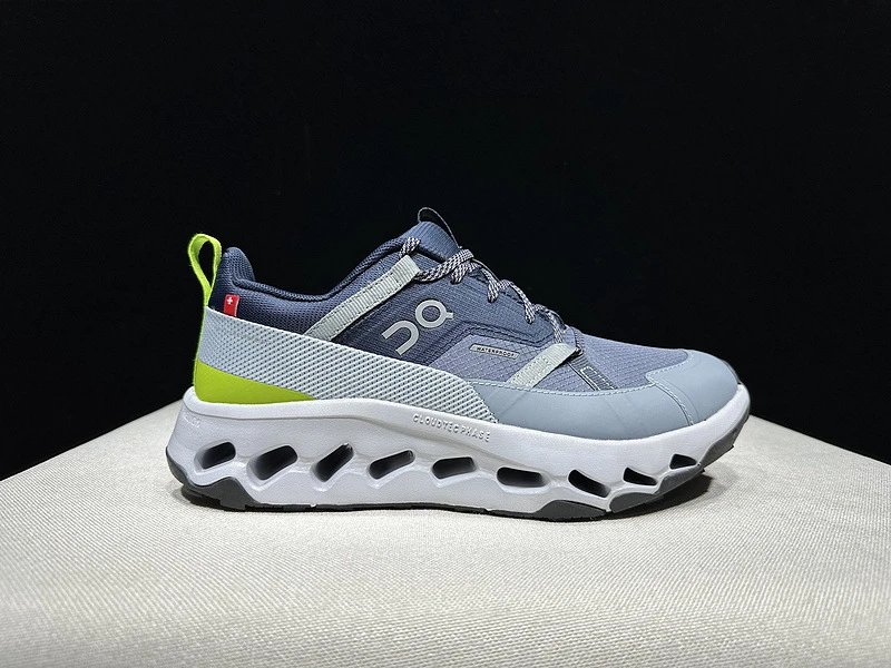 On Cloudmonster Light Gray Orange Sneakers Running Shoes - 17