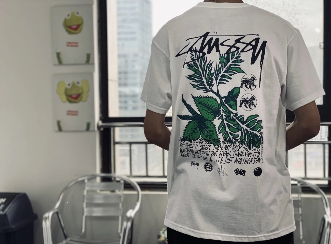 Design Spray Can S Logo Lime Green T-Shirt - 38