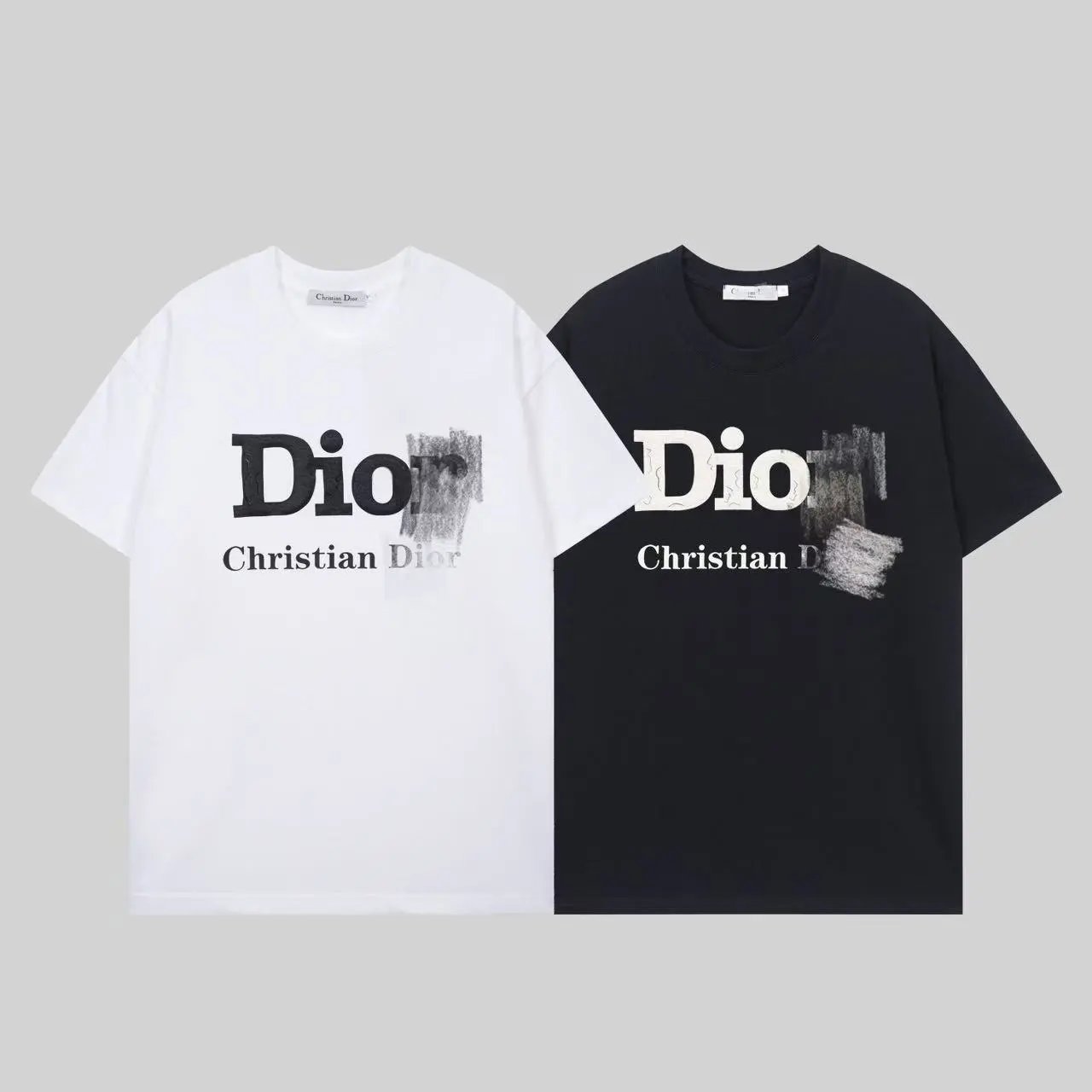 Dior DIOR Logo Black T-Shirt - 6