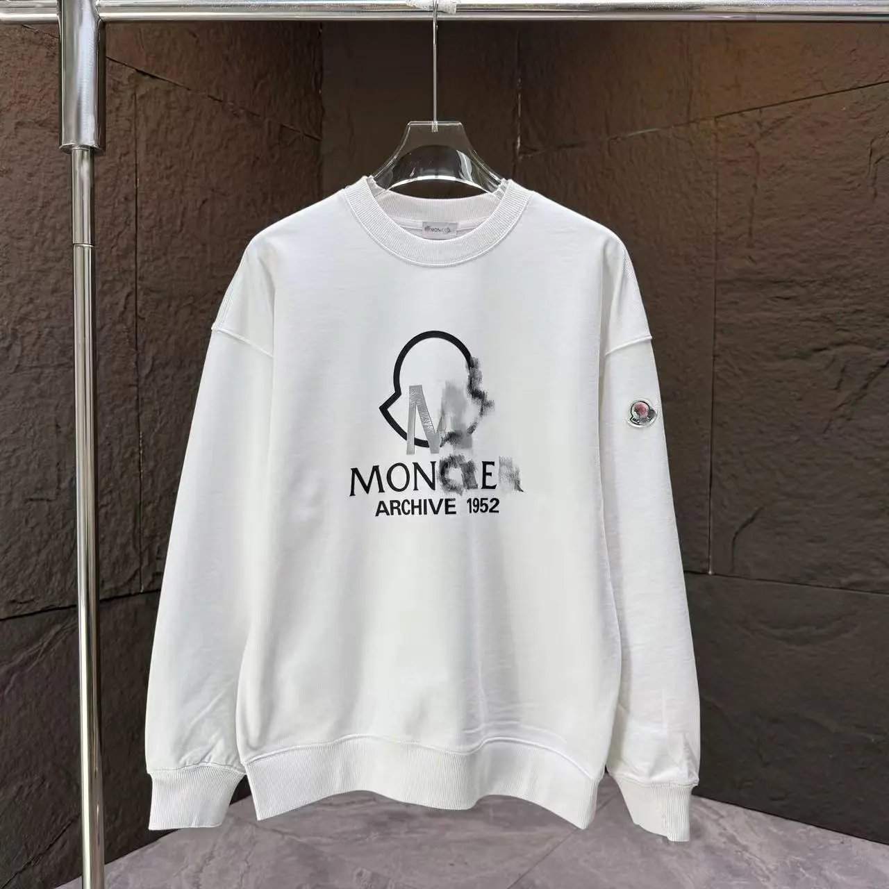 Moncler Genius Graphic Print Black Hoodie - 5