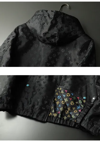 Louis Vuitton Monogram Windbreaker White Jacket Outerwear.windbreaker - 15