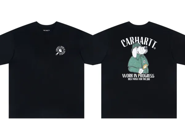 Carhartt Work In Progress Stargazer Institute T-Shirt White and Black - 45