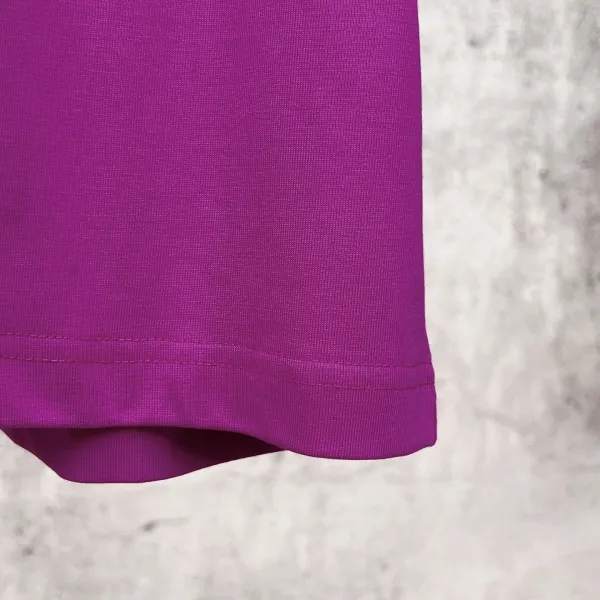 Design Arch Logo Purple Oversized T-Shirt - 8