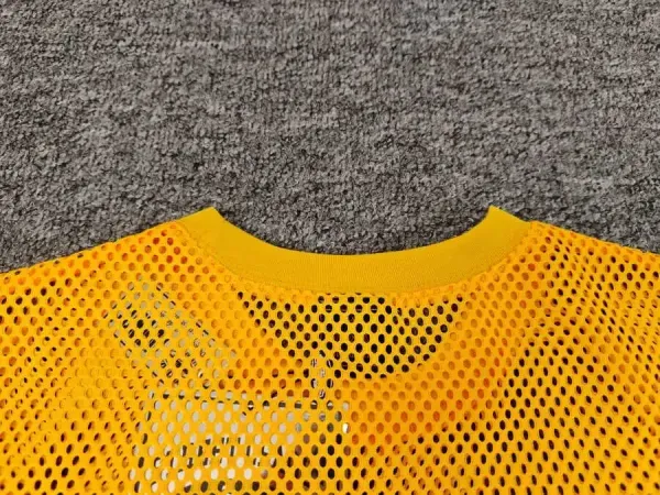 NFL Los Angeles Rams #18 Mesh Practice Jersey Navy Yellow - 3