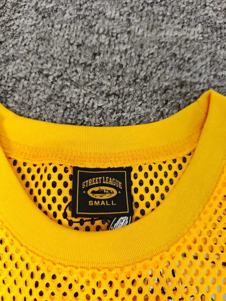 NFL Los Angeles Rams #18 Mesh Practice Jersey Navy Yellow - 4