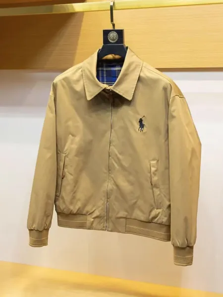 Polo Ralph Lauren Classic Cotton Twill Jacket Beige Outerwear - 7