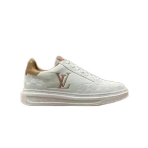 Louis Vuitton Archlight White and Gold Sneakers - 2