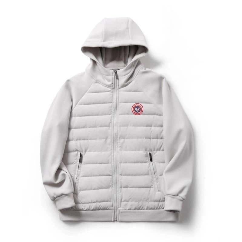 Canada Goose Hybrid Hooded Jacket Black Outerwear Down Jacket - 7