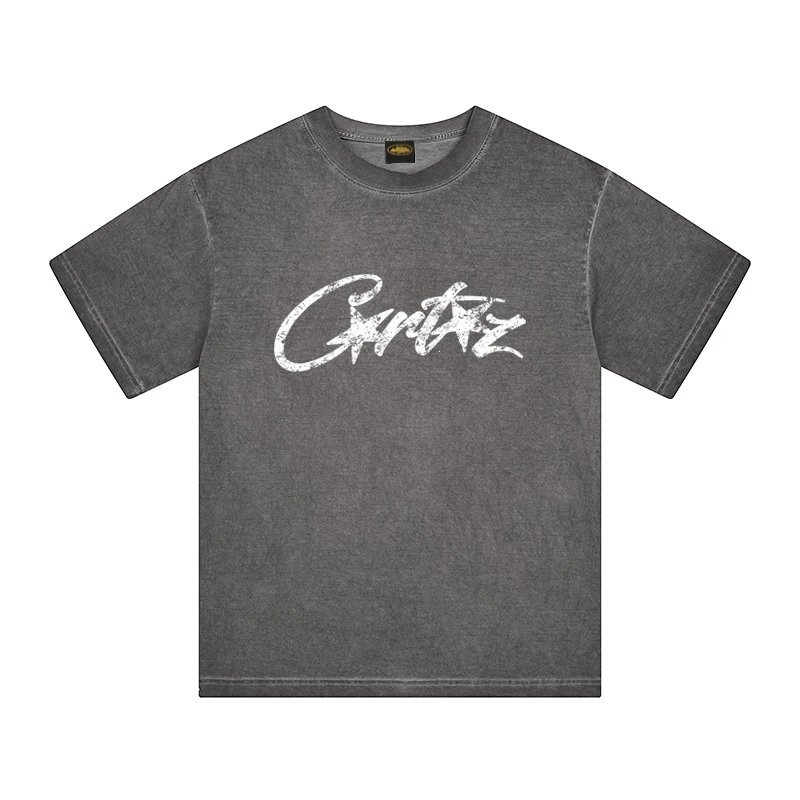 Design Graphic Oval Logo Black T-Shirt - 17