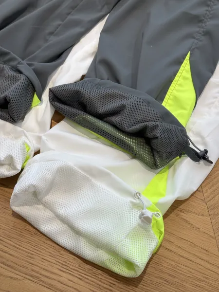 Palace x Nike Windbreaker White Neon Yellow Jacket Outerwear - 16