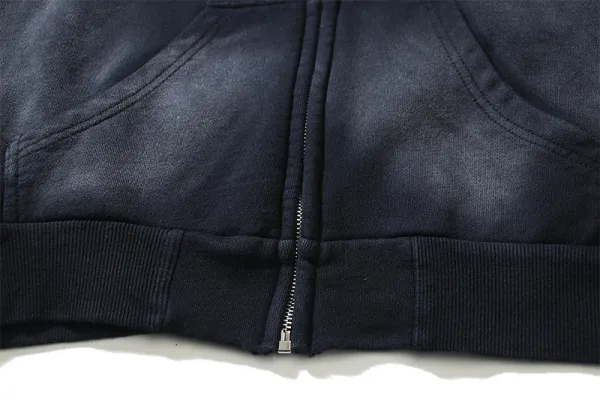 Hellstar Star Pattern Distressed Sweatpants Gray - 5