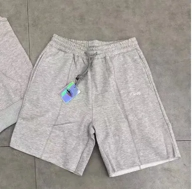 Design Heather Gray Fleece Shorts - 1