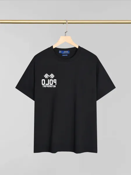 Polo Ralph Lauren Motorsport Graphic T-Shirt Black - 1