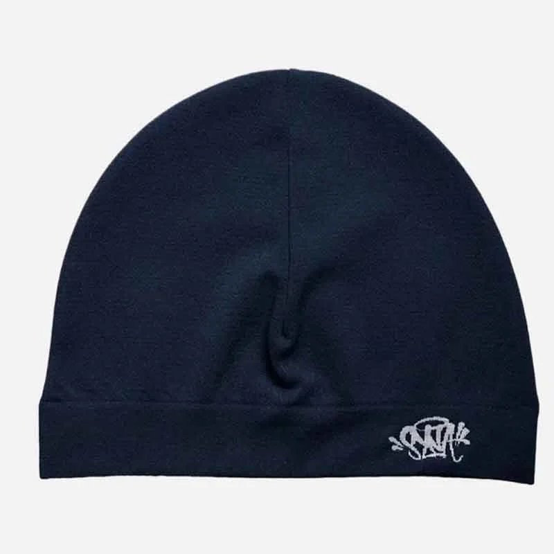 Design Smiling Face Beanie White Hat - 6