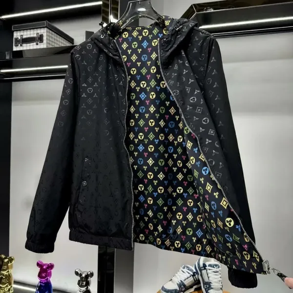 Louis Vuitton Monogram Windbreaker Jacket Multicolor Outerwear - 4