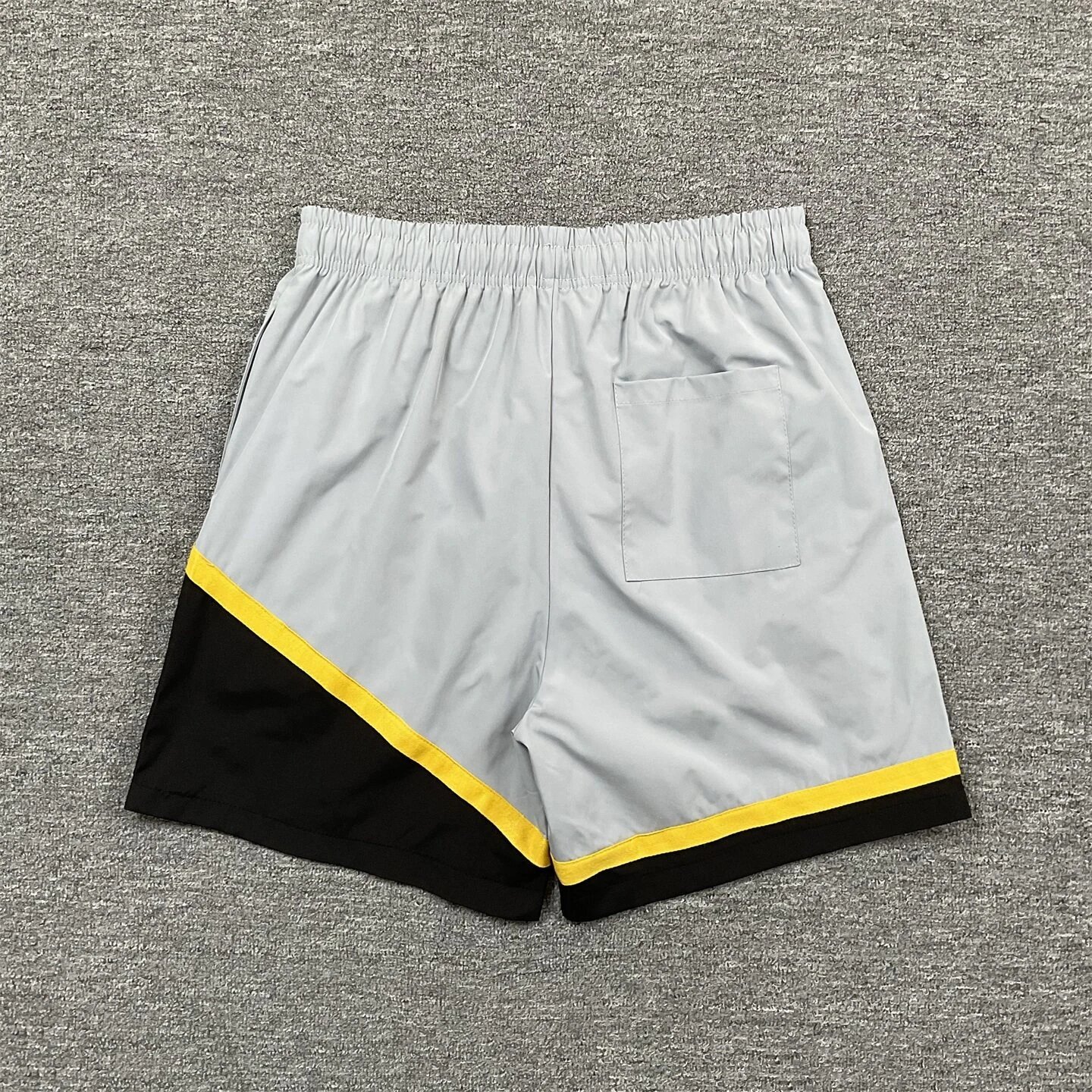 Corteiz Rules The World Shorts Black / Gray / Yellow - 8