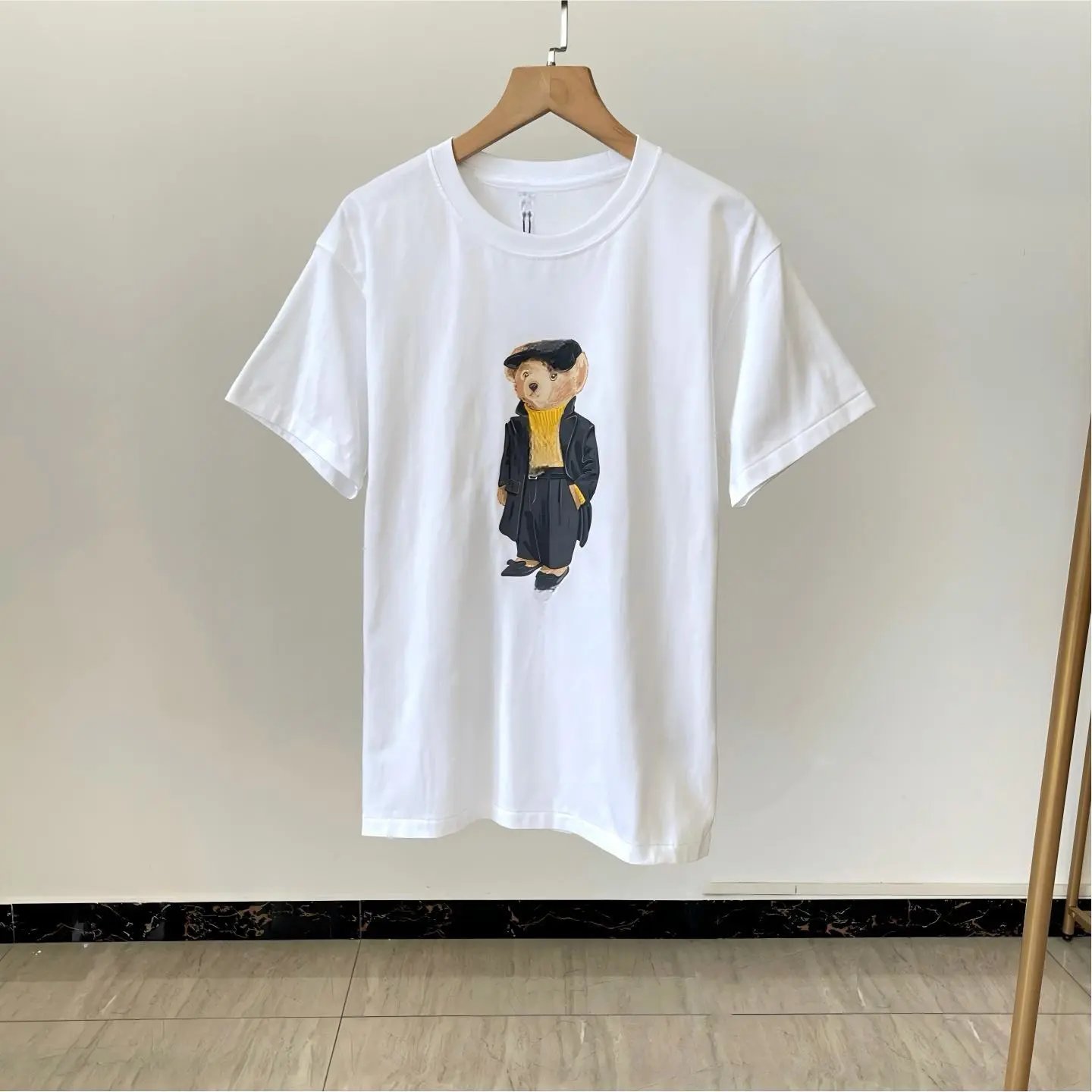 Design Bear Graphic Navy T-Shirt - 6
