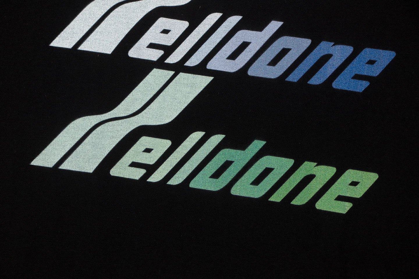 Design Wetbone Multi-Color Gradient Logo T-Shirt Gray T-Shirts - 37