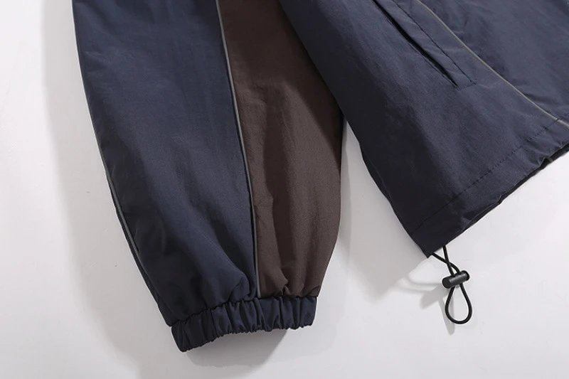Design CHASANSUI Windbreaker Jacket Olive Green Outerwear.windbreaker - 17