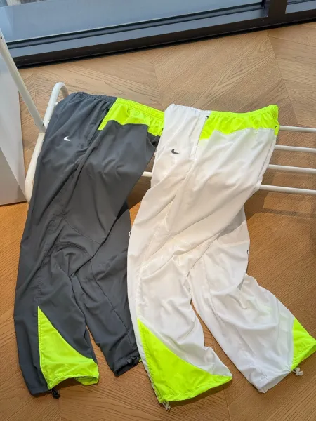 Palace x Nike Windbreaker White Neon Yellow Jacket Outerwear - 9