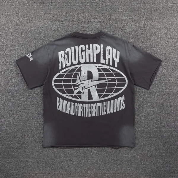 Design Rough Stay Young, Wild, And Free Graphic T-Shirt Black T-Shirts - 6