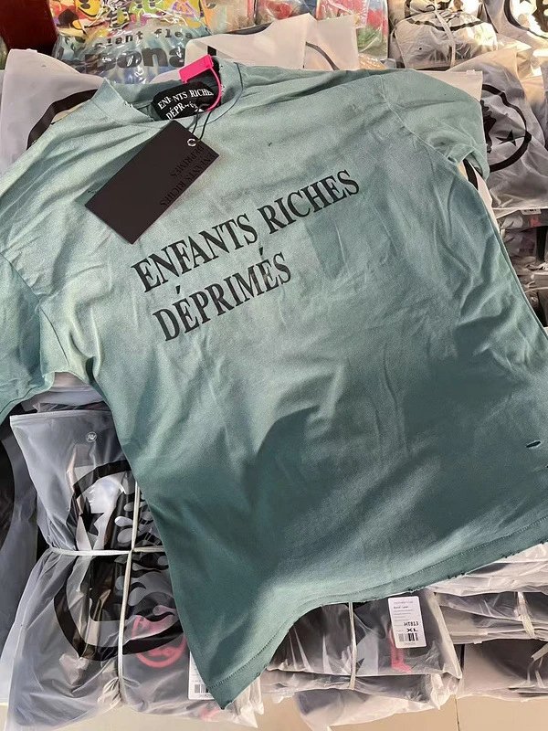 Enfants Riches Déprimés 'Enfants Riches Déprimés' Graphic T-Shirt Mint Green - 19