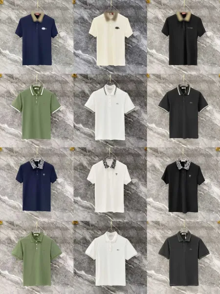 Dior Oblique Collar Polo White Polo Polo Shirt - 6