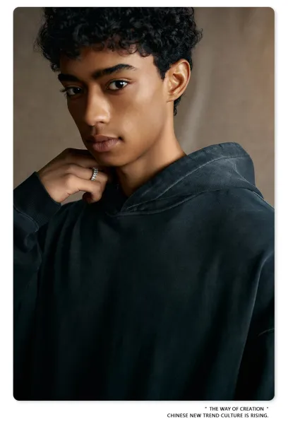 Design BE Thrived Retro Carbon Gray Hoodie - 28