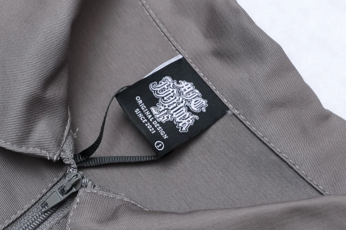 Hellstar Studio Half-Zip Work Shirt Black - 14