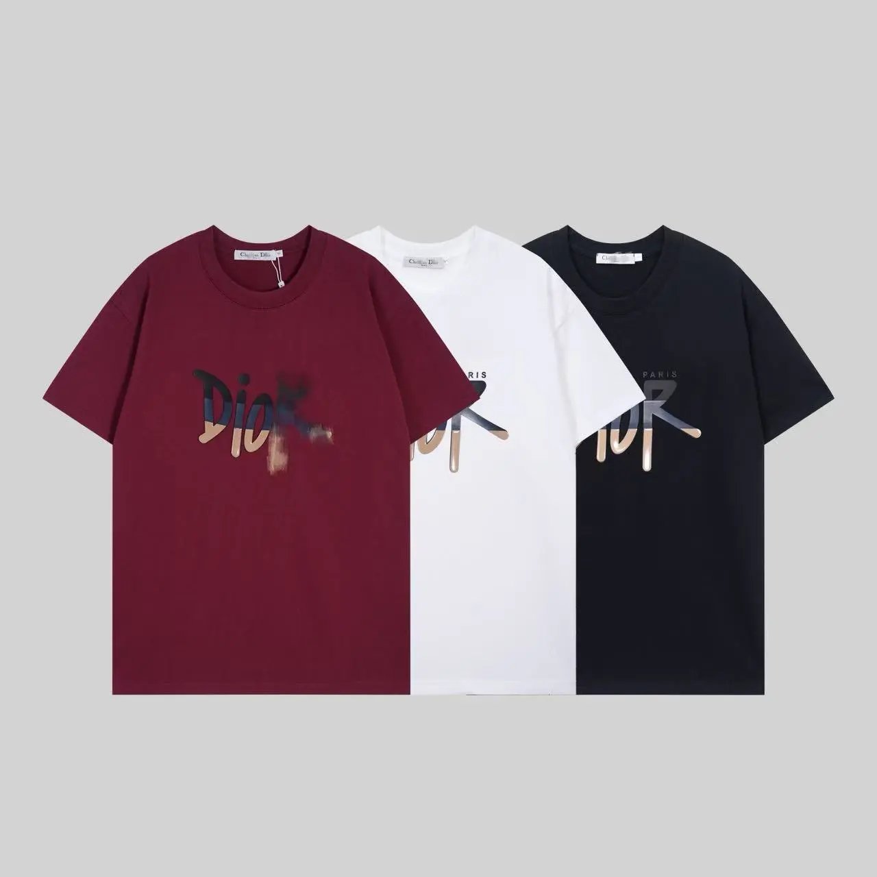Dior DIOR Logo Black T-Shirt - 4