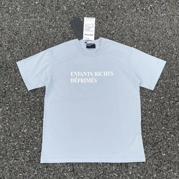 Enfants Riches Déprimés Logo Print Black T-Shirt - 26