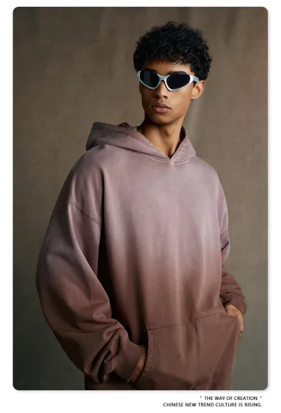 Design BE Thrived Retro Carbon Gray Hoodie - 53