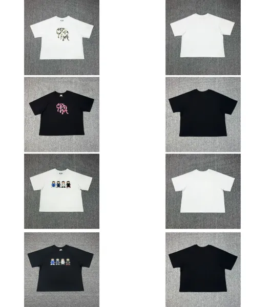 Design MARTA Butterfly Grid Multicolor T-Shirt T-Shirts - 7