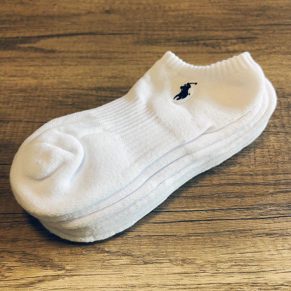 Design Basic Crew Sock White Socks - 8