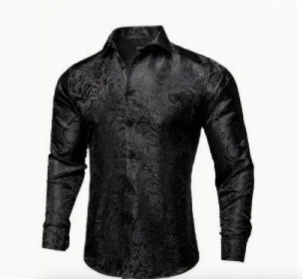 Paisley Jacquard Black