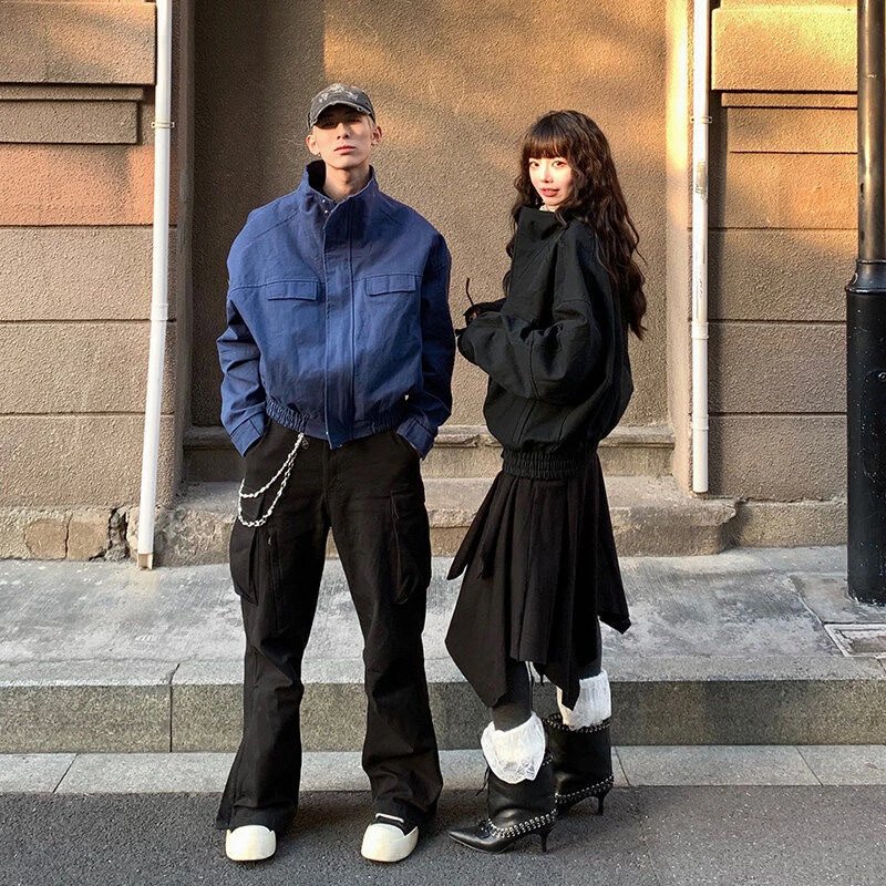 C.P. Company Bomber Jacket Blue Outerwear - 4