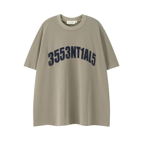 Design 3553NT1AL5 Arch Print Black Oversized T-Shirt - 11