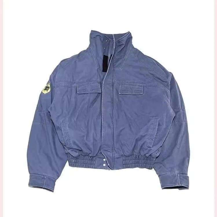 C.P. Company Bomber Jacket Blue Outerwear - 5