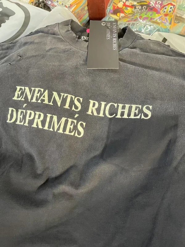 Enfants Riches Déprimés 'Enfants Riches Déprimés' Graphic T-Shirt Mint Green - 22