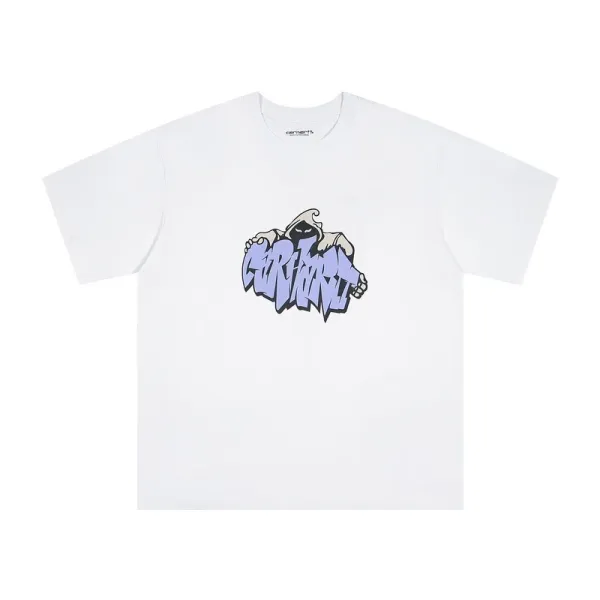 Carhartt Work In Progress Stargazer Institute T-Shirt White and Black - 35
