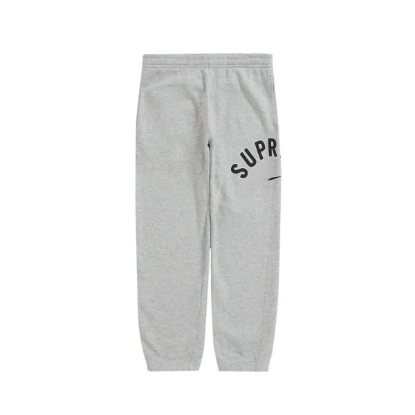Supreme Arc Logo Sweatpants Gray - 1