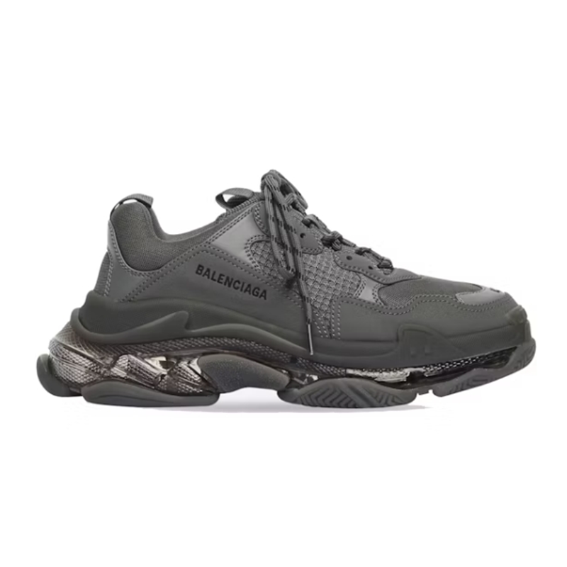 Balenciaga Triple S Gray Sneakers Chunky Sneakers - 2