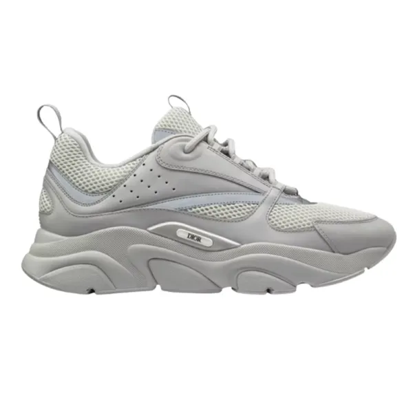 Dior B23 Low Gray Sneakers Chunky Sneakers - 2