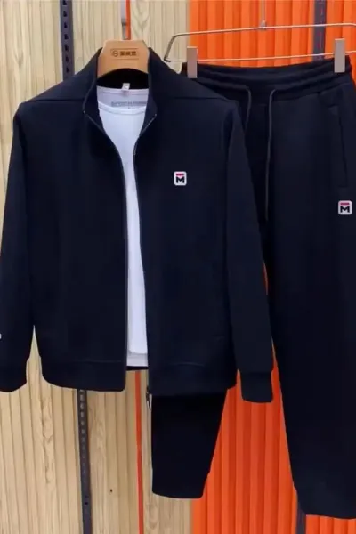Fila Tracksuit Set Black - 5